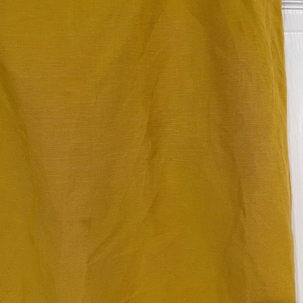 Kasper Mustard Pencil Skirt - Picture 2 of 5